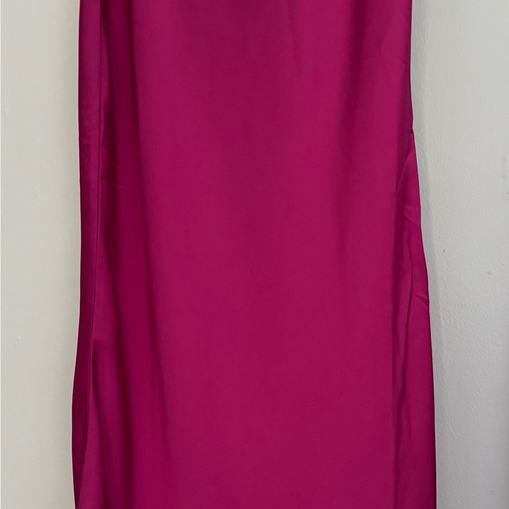 Lulu's Vibrant Pink Maxi Skirt